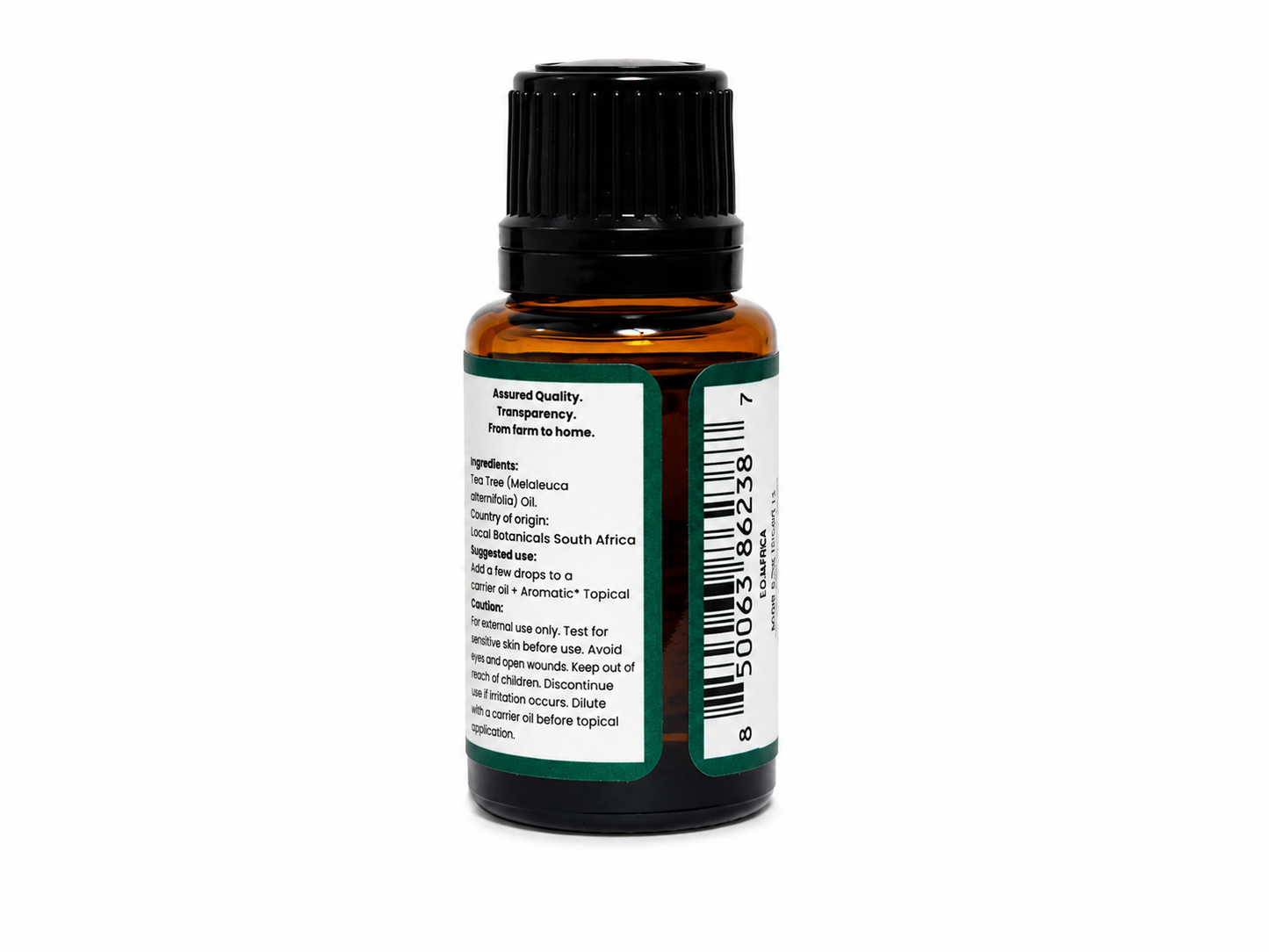Aro Haven Tea Tree South Africa Essential Oil 0.5 fl oz (15 mL) – 100% Pure Melaleuca Alternifolia Oil – GC/MS Tested, High Terpinen-4-ol Content, Aromatherapy Diffuser Oil, Premium Essential Oil